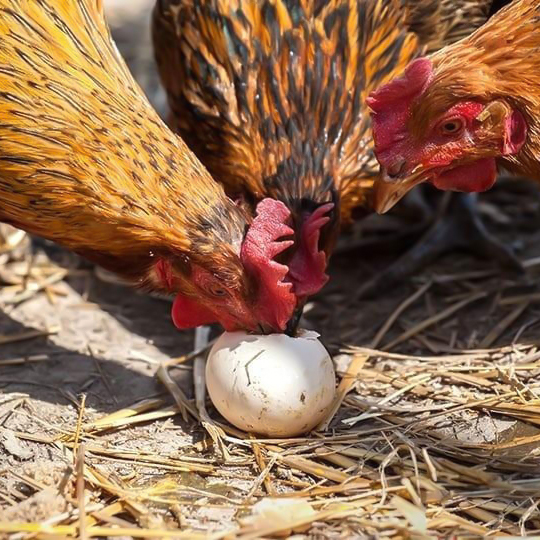 جلوگیری از تخم مرغ خواری در طیور